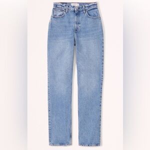 Abercrombie & Fitch Light Blue Straight Leg Jeans